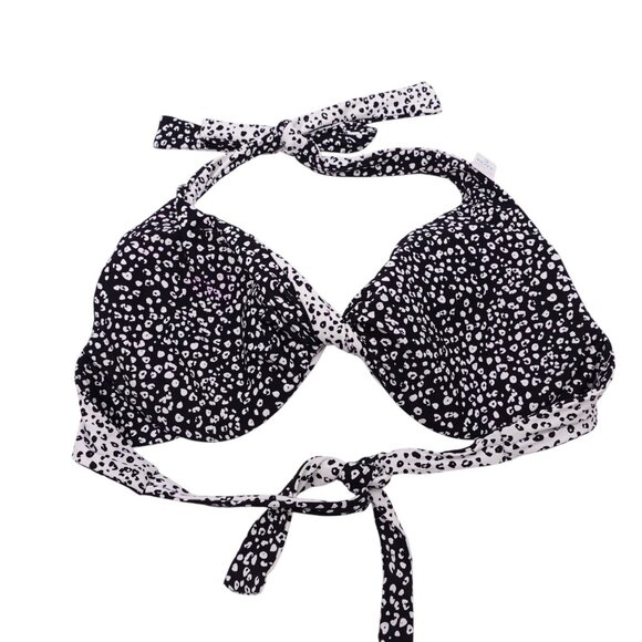 NWT Coco Reef Verso Twist-Front Reversible Bra-Sized Bikini Top Sz 32/34C - Picture 8 of 12